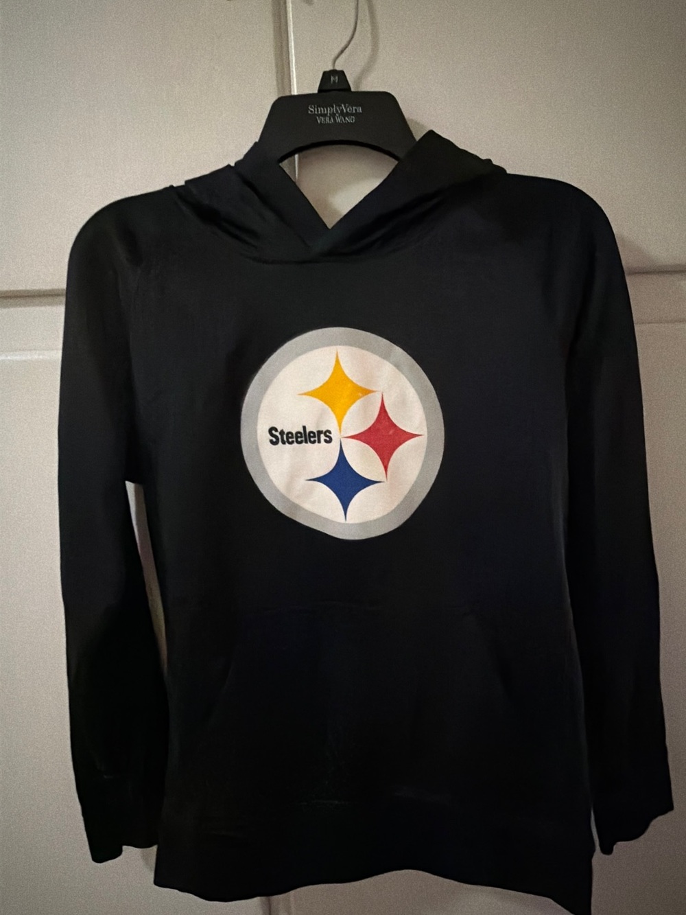 Kids Black Steelers Hooded Sweatshirt